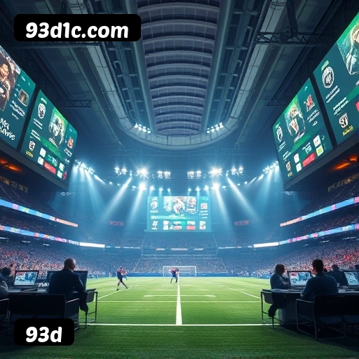 Apostas esportivas na 93d — ilustração editorial